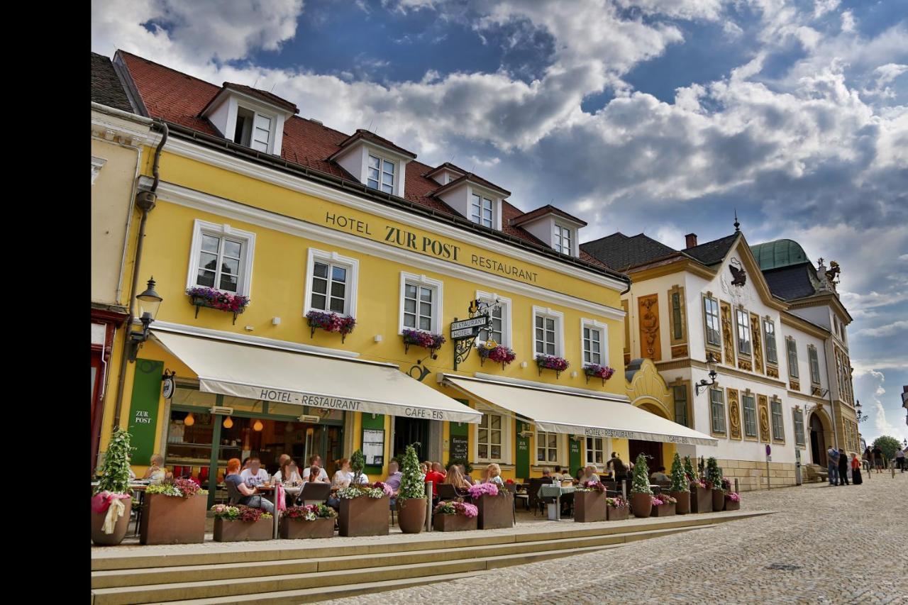 Hotel Restaurant Zur Post Melk Exteriör bild